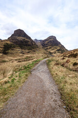 Majestic View of The Three Sisters Mountains

