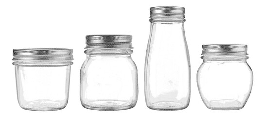 empty glass jar
