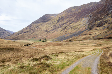A Tranquil Path Through Scotland’s Majestic Three Sisters
