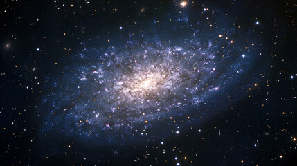 A dwarf galaxy small and faint yet intriguing.
