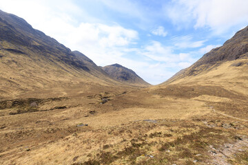 Fototapeta na wymiar Majestic Glencoe Landscape, A Scottish Natural Masterpiece