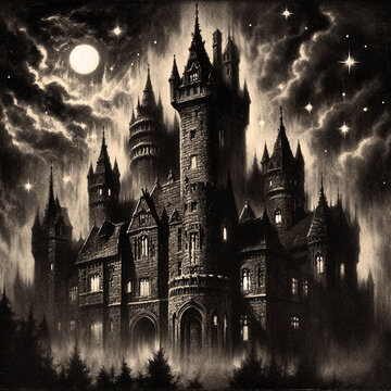 old haunted castle