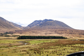 Naklejka premium Majestic Views of the Scottish Highlands