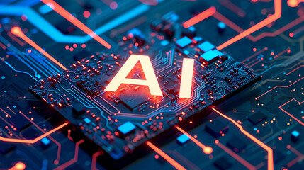 AI&Electronic circuit&robot