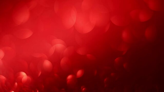 Abstract defocused red holiday background