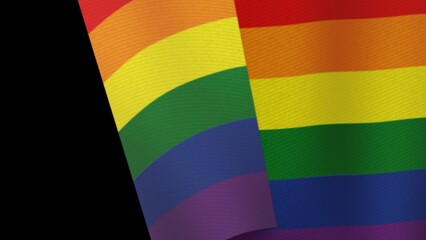 LGBTQIA+ Flag Transition