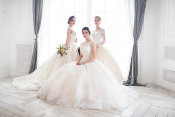 Fototapeta premium bride and groom