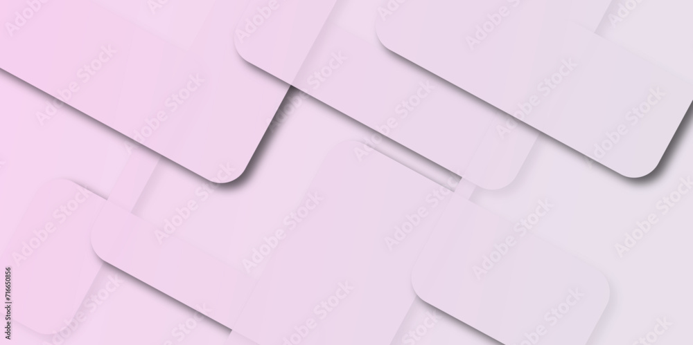 Poster abstract pink and white tile color design with modern and geometric element art. simple pink vector 