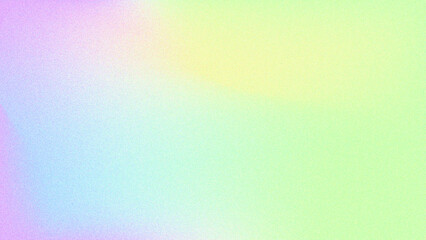 Holographic grainy gradient pastel modern rainbow background. Gradient design background for concepts, wallpapers, web, presentations and prints.