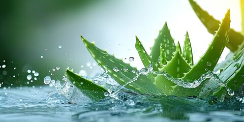 Flora adorned with dew embodying nature essence in green water on plants signaling freshness wetness from rain captured in macro environment thriving with each drop grass heralding spring arrival - obrazy, fototapety, plakaty