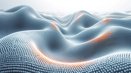 abstract colorful glowing wavy perspective with fractals and curves background 16:9 widescreen wallpapers