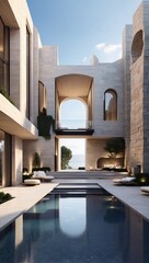 luxury swimming pool