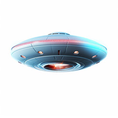UFO Isolated on a white background