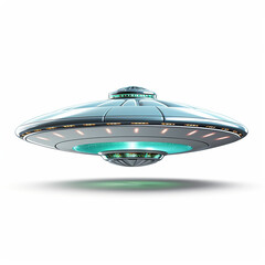 UFO Isolated on a white background