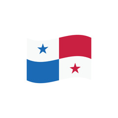 National flag of Panama vector banner wave symbol