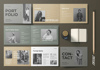 Portfolio Layout Landscape