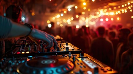 Nightclub Beats: Energetic DJ Mixing for Dancefloor Fun