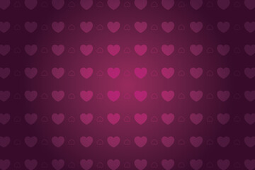 Heart pattern, Valentine's Day seamless pattern, Valentine's Day background.