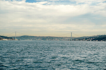 15 temmuz sehitler Koprusu bridge Istanbul Bosphorus cruise