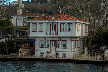 Boyacıkoy village view from Istanbul Bosphorus cruise
