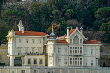 Boyacıkoy village view from Istanbul Bosphorus cruise