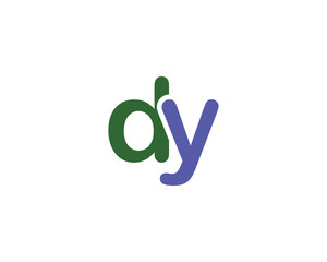 DY Logo design vector template
