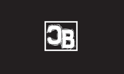  CB, BC, C, B Abstract Letters Logo Monogram