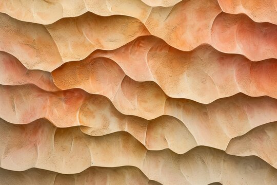Mesmerizing Depiction of Fine Sand Wall Texture, Highlighting Unique Patterns and Grains for Visually Enchanting Surface