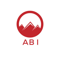 ABI Letter logo design template vector. ABI Business abstract connection vector logo. ABI icon circle logotype.
