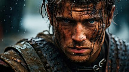 portrait of a  warrior 