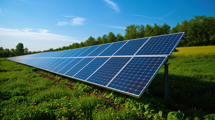 Effective solar panels and other environmentally friendly sources of energy in production