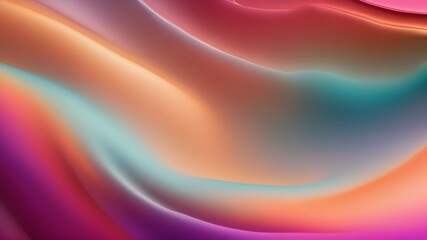 Multicolored abstract waves. Colorful background