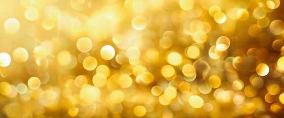 background with gold bubbles, blurred texture