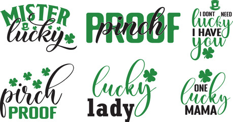 Obraz premium St. Patrick’s Day Design Bundle, St. Patrick’s Day Design Clip Bundle