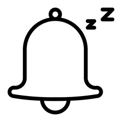 bell line icon