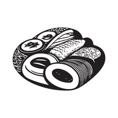 Sushi Vector 