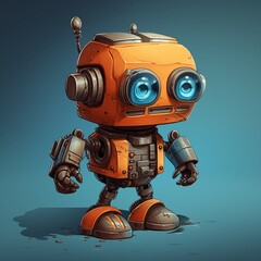 Cute robot