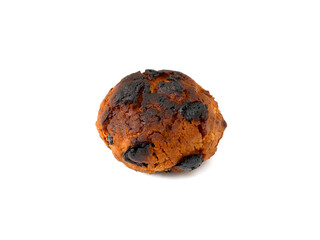 Burned cornflake and raisin cookie
