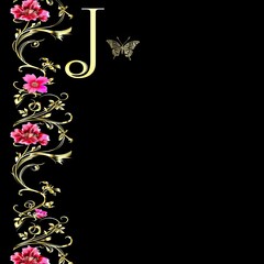 Letter J Logo Icon Fancy