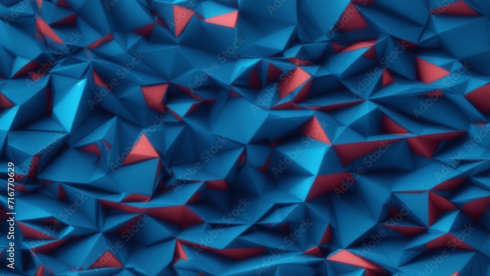 Poster abstract blue and pink geometric pattern: a vibrant and dynamic design, featuring a mesmerizing abst
