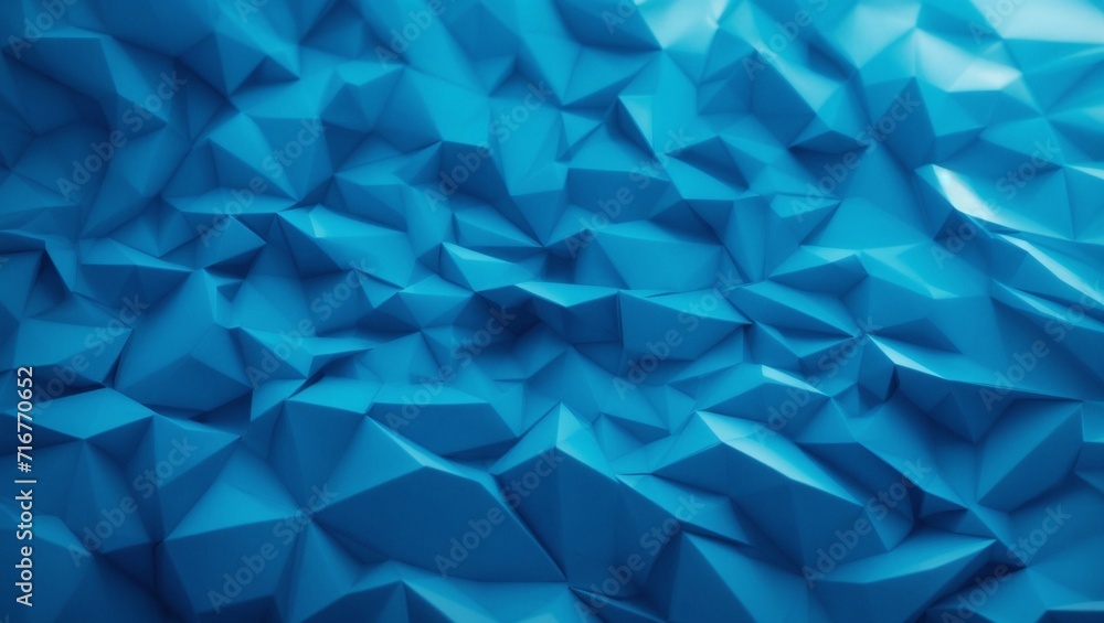 Poster abstract blue geometric pattern: a captivating abstract background with a vibrant blue color palette