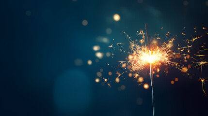 Obraz premium Fireworks background for celebration, holiday celebration concept