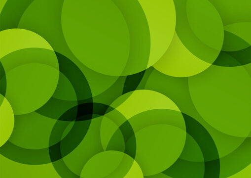 緑の円形イメージテクスチャ背景