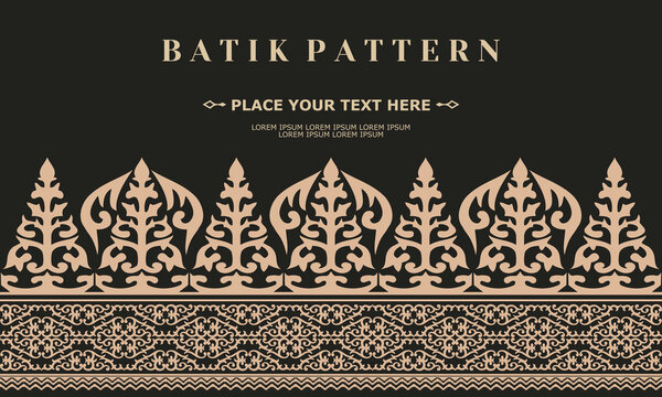ornament vector pattern traditional design batik pattern