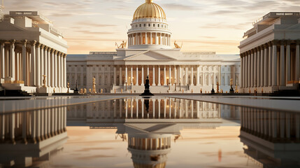 Fototapeta premium us capitol building high definition(hd) photographic creative image