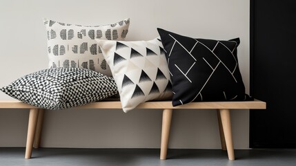 Minimalist and Modern Decorative Pillow, A Stylish Accent for Contemporary Comfort