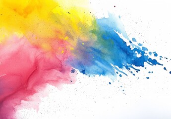 Abstract Watercolor Painting Background with