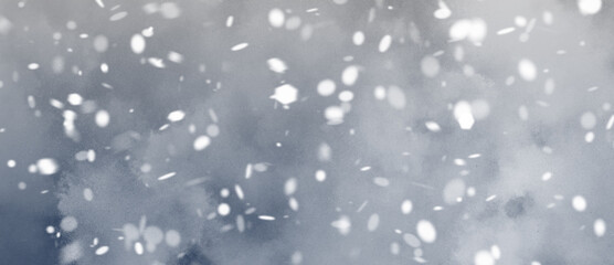 christmas background with snowflakes winter storm blizzard