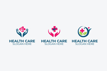 Dental logo design template inspiration vector illustration