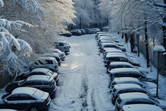 lots of cars on car parking